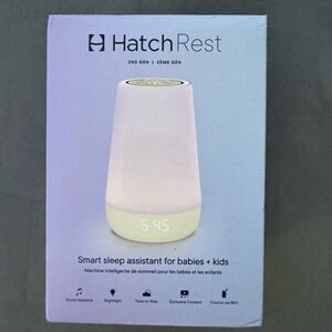 Hatch Rest smart sleep assistant 2nd generation for babies and kids.